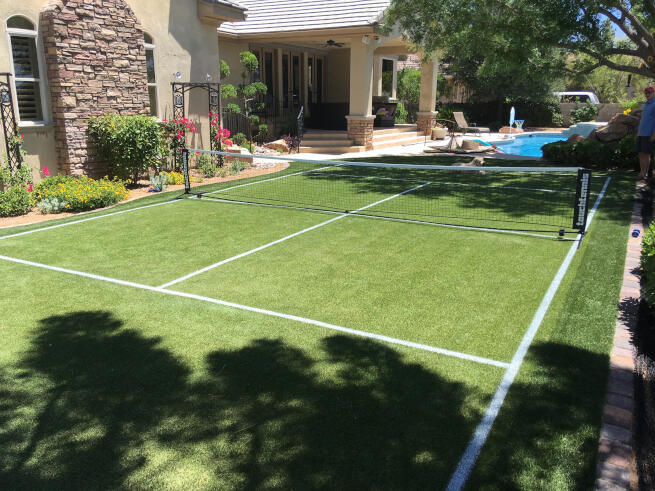 Toronto Backyard Pickleball Court